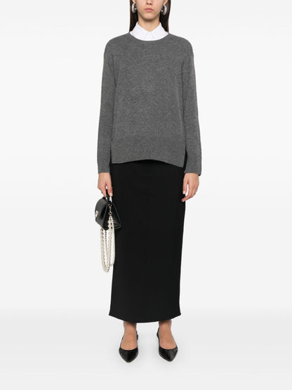 Cashmere crewneck sweater