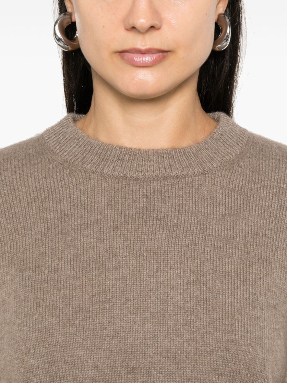 Cashmere crewneck sweater