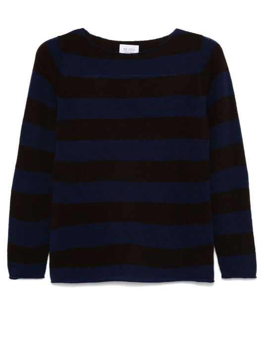 Cashmere striped sweater