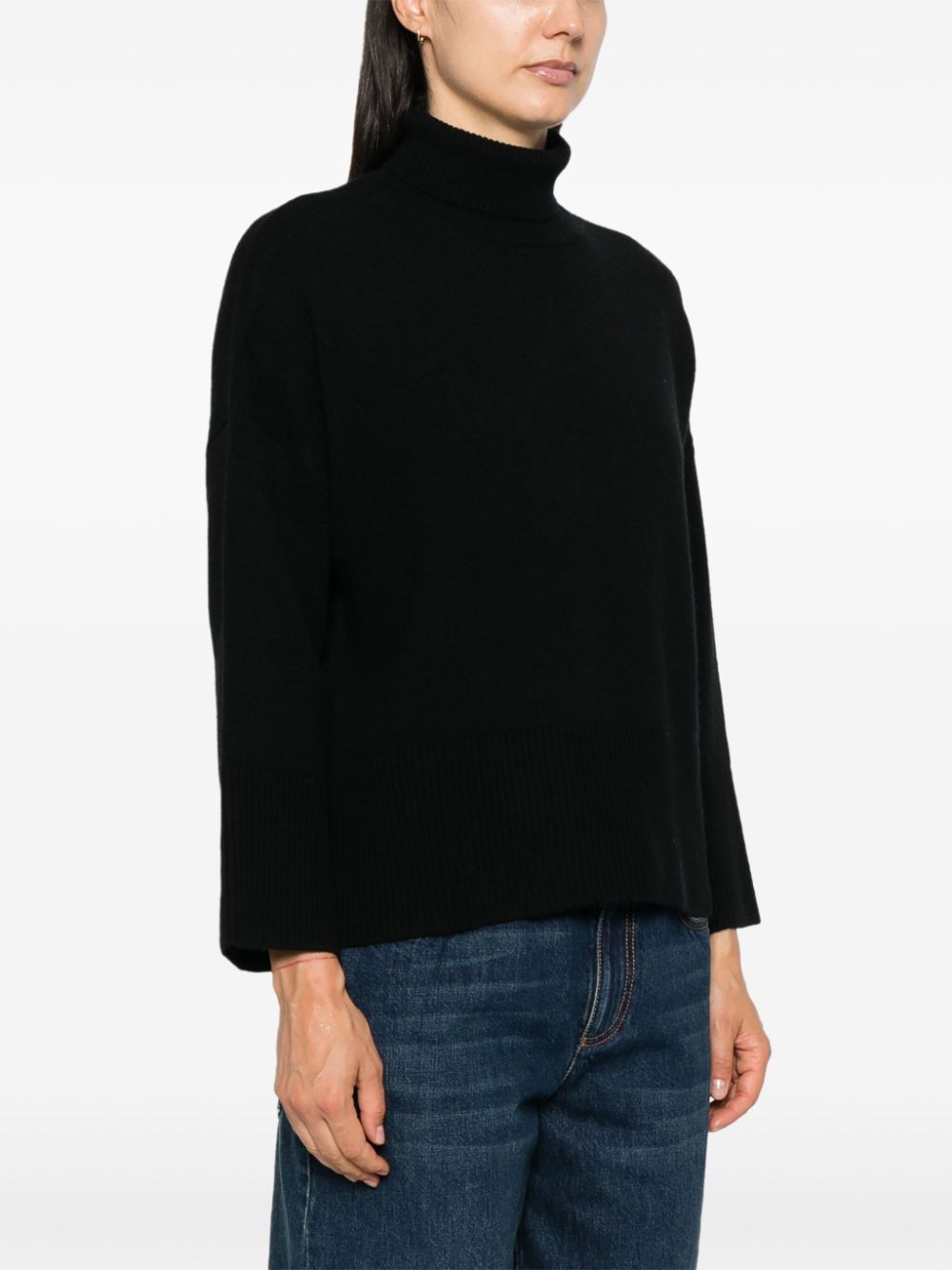 Cashmere turtleneck sweater