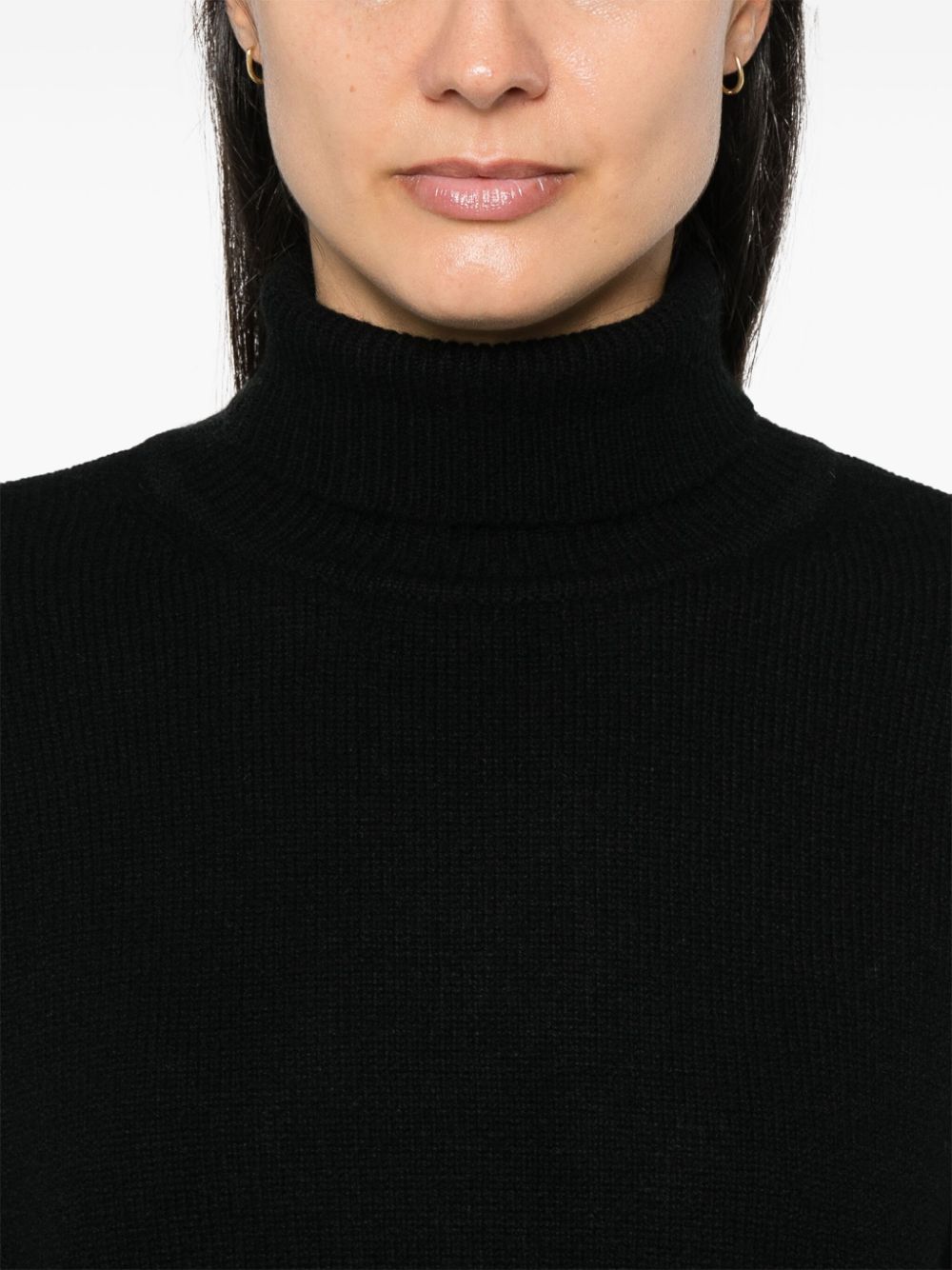 Cashmere turtleneck sweater