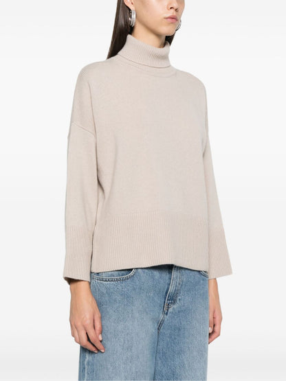 Cashmere turtleneck sweater