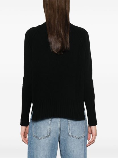 Cashmere turtle-neck sweater