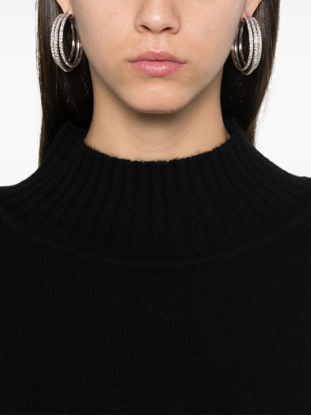 Cashmere turtle-neck sweater