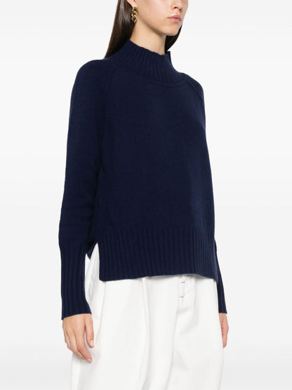 Cashmere turtle-neck sweater