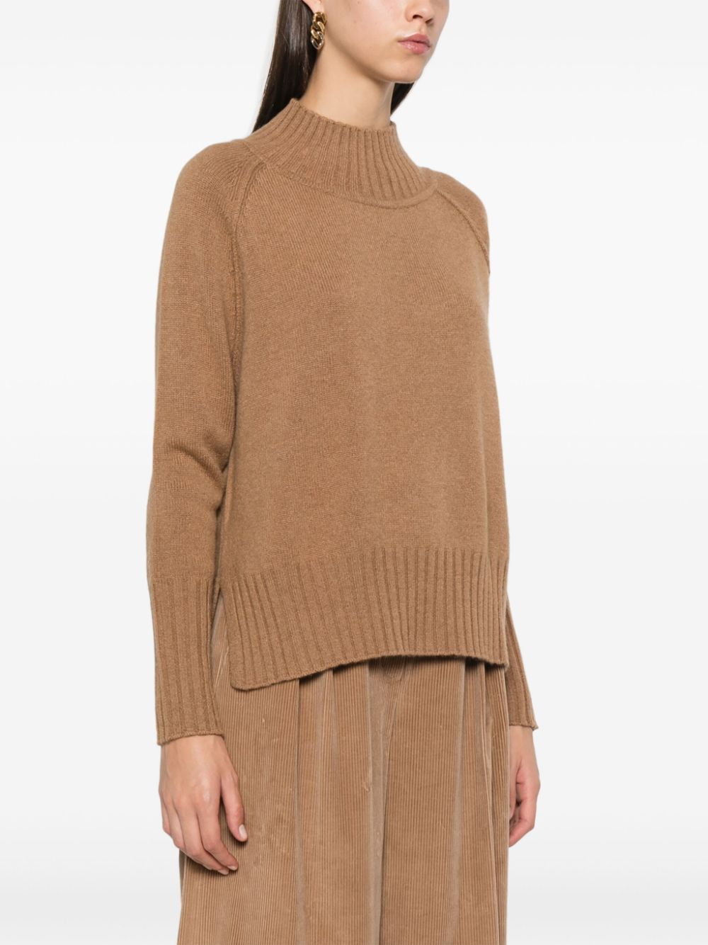 Cashmere turtle-neck sweater