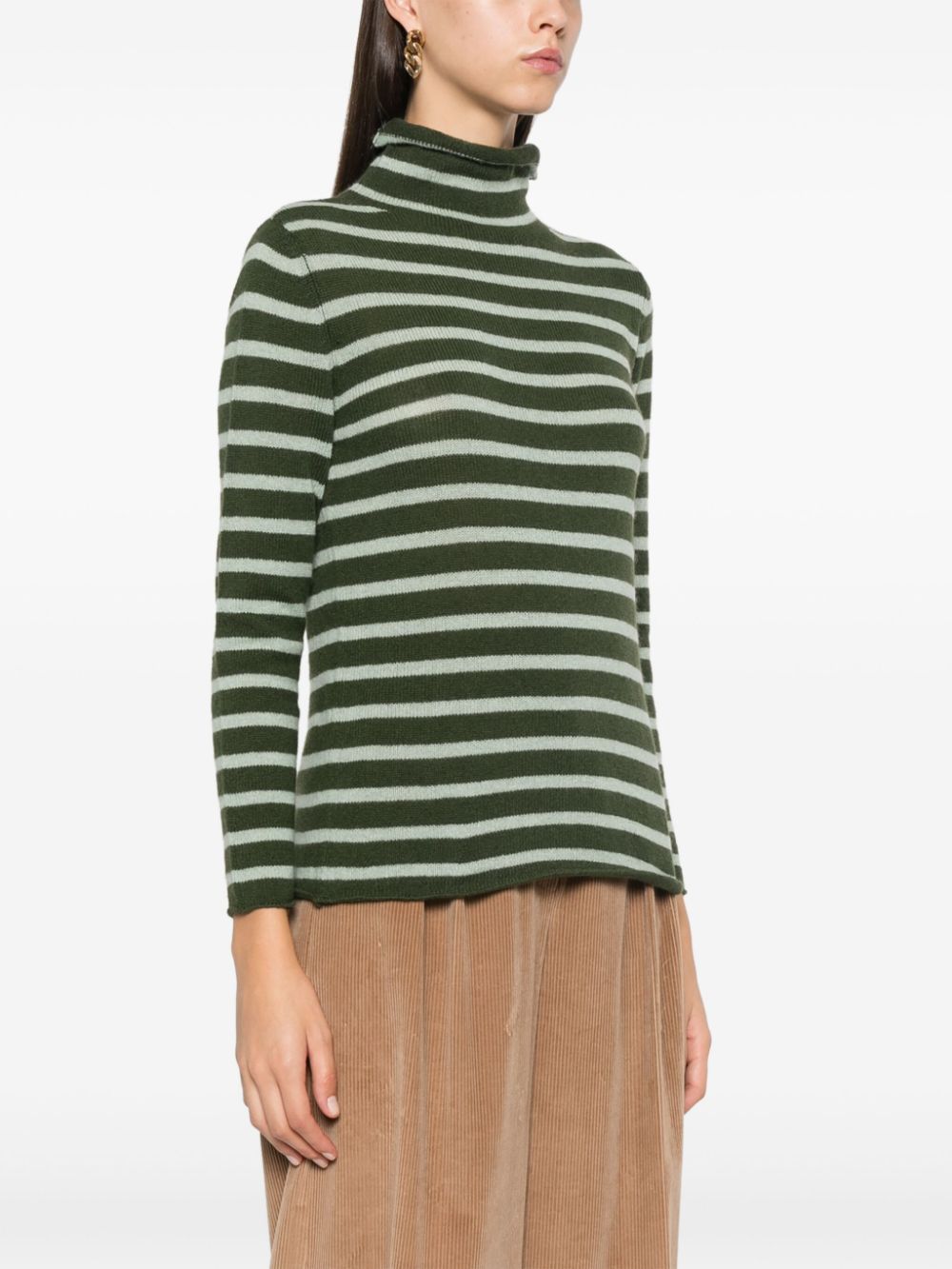 Cashmere turtle-neck sweater