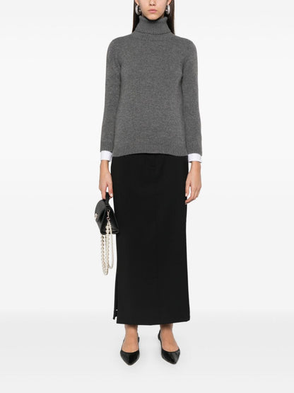 Cashmere turtle-neck sweater