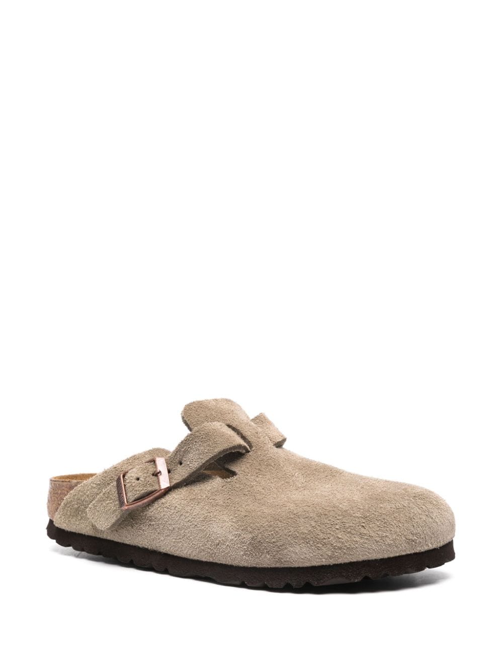 Boston suede leather slippers