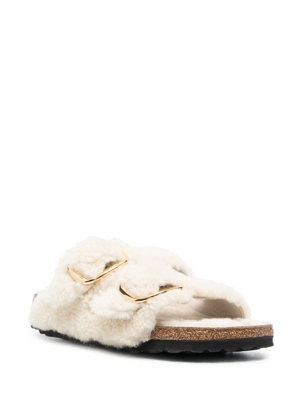 Arizona big buckle shearling sandals