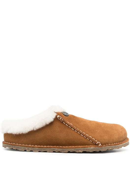 Zermatt suede leather slippers