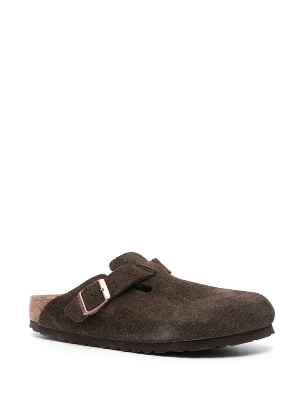 Boston suede leather slippers