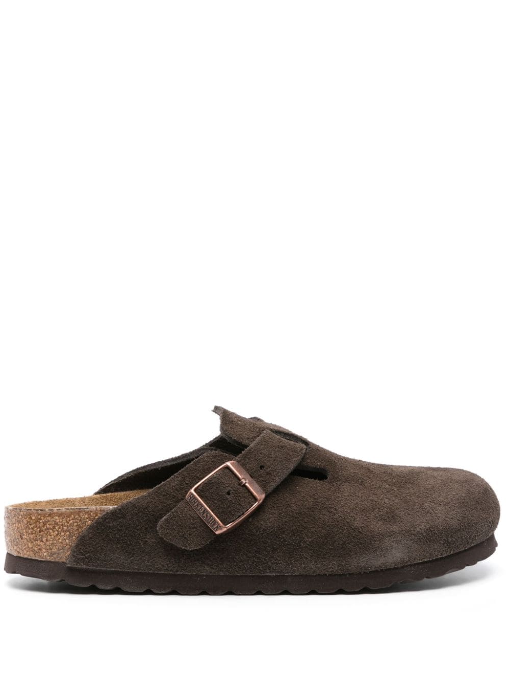 Boston suede leather slippers