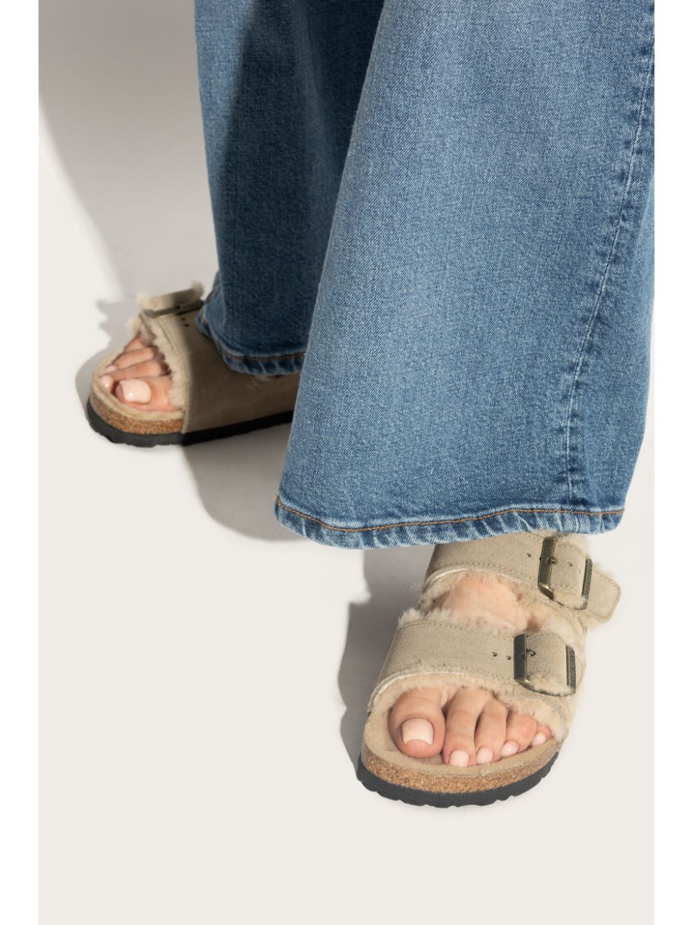 Arizona shearling sandals