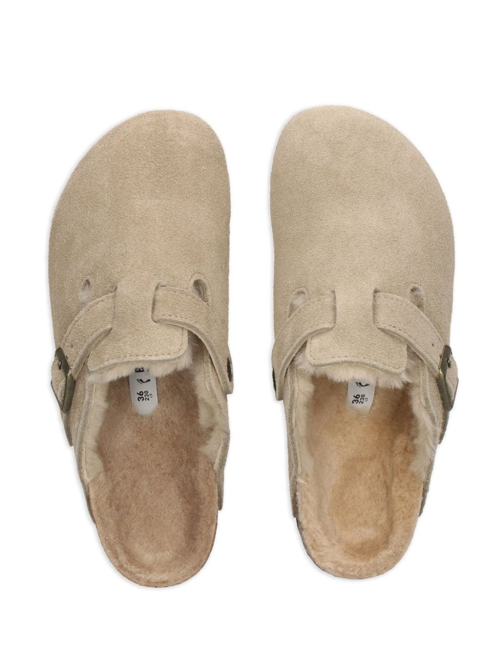 Boston shearling slippers