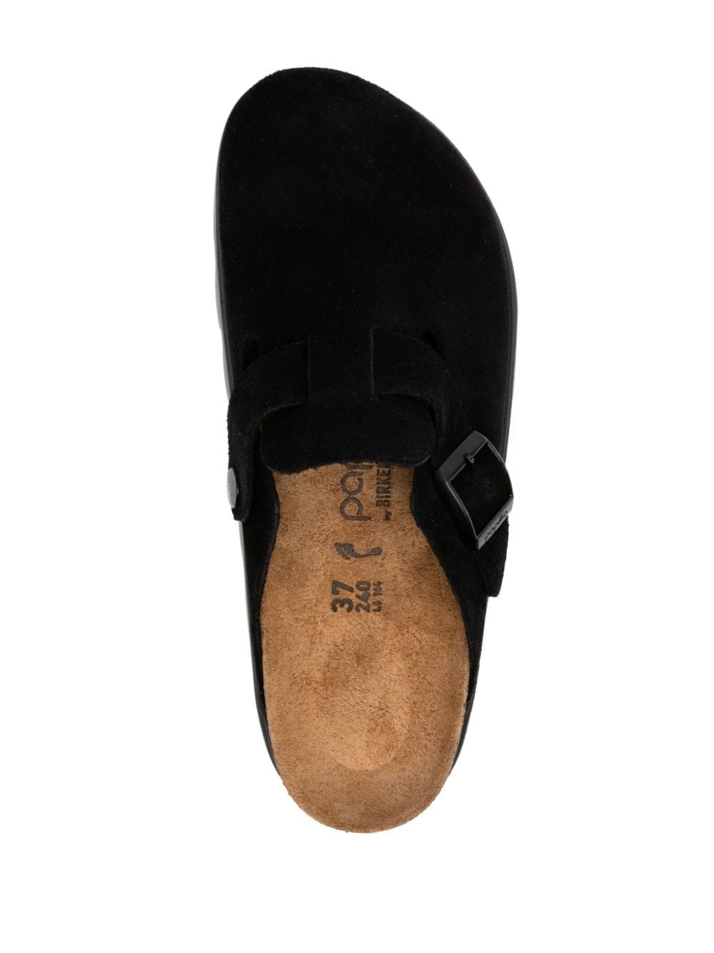 Boston chunky suede leather slippers