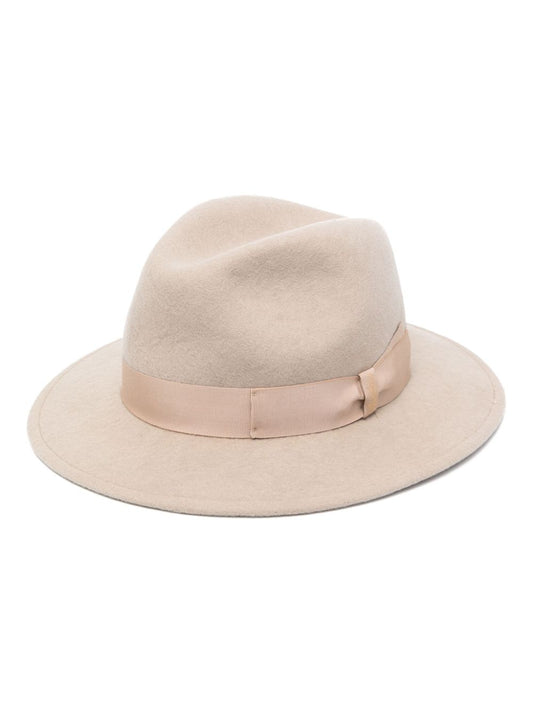 Wool fedora hat