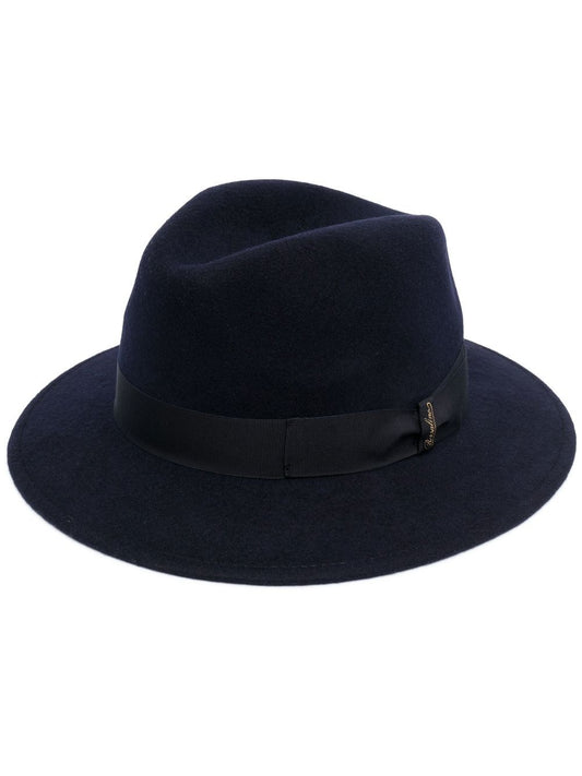 Wool fedora hat