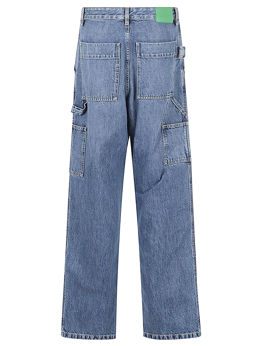 Cargo denim jeans