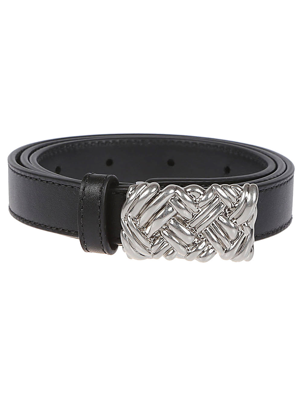 Intreccio leather belt