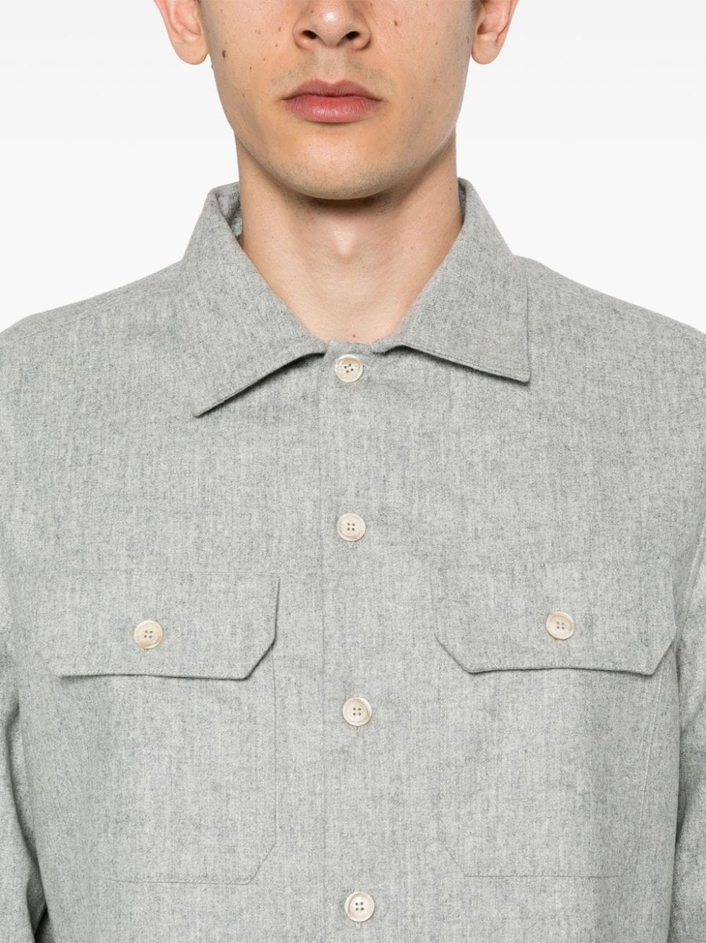 Wool shirt