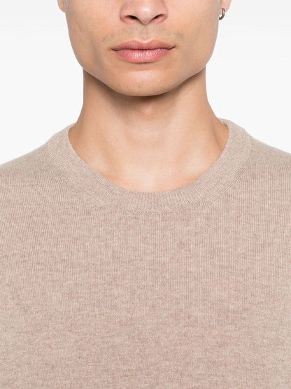 Cashmere crewneck sweater