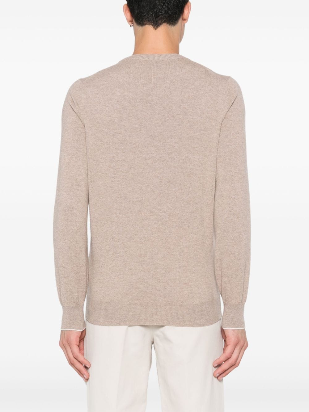 Cashmere crewneck sweater