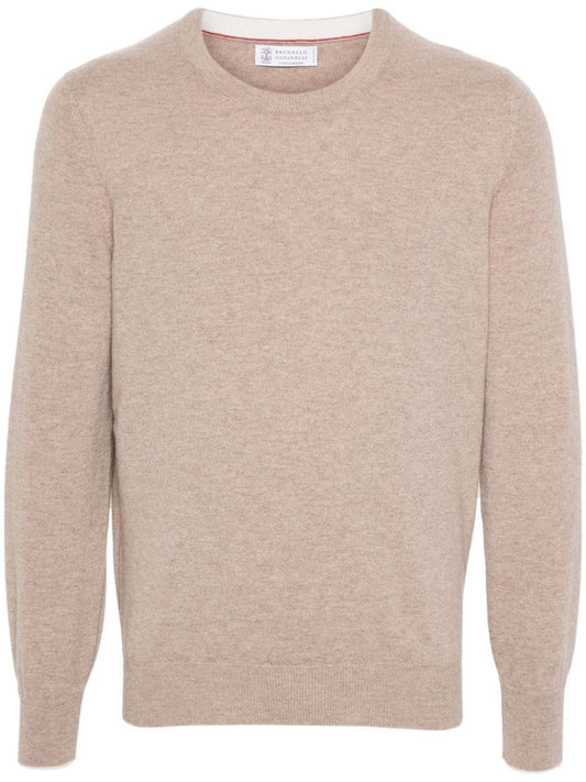 Cashmere crewneck sweater