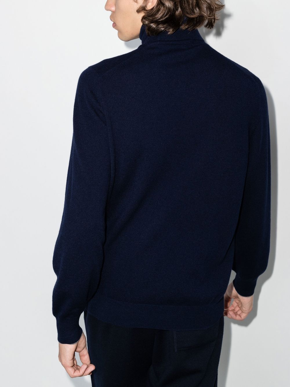 Cashmere turtle-neck sweater