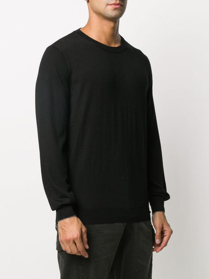 Wool crewneck sweater