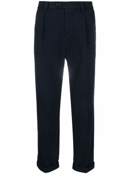 Cotton chino trousers