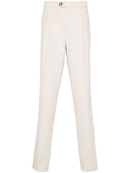 Cotton chino trousers