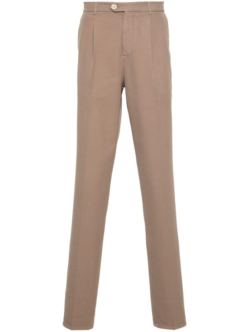 Cotton chino trousers