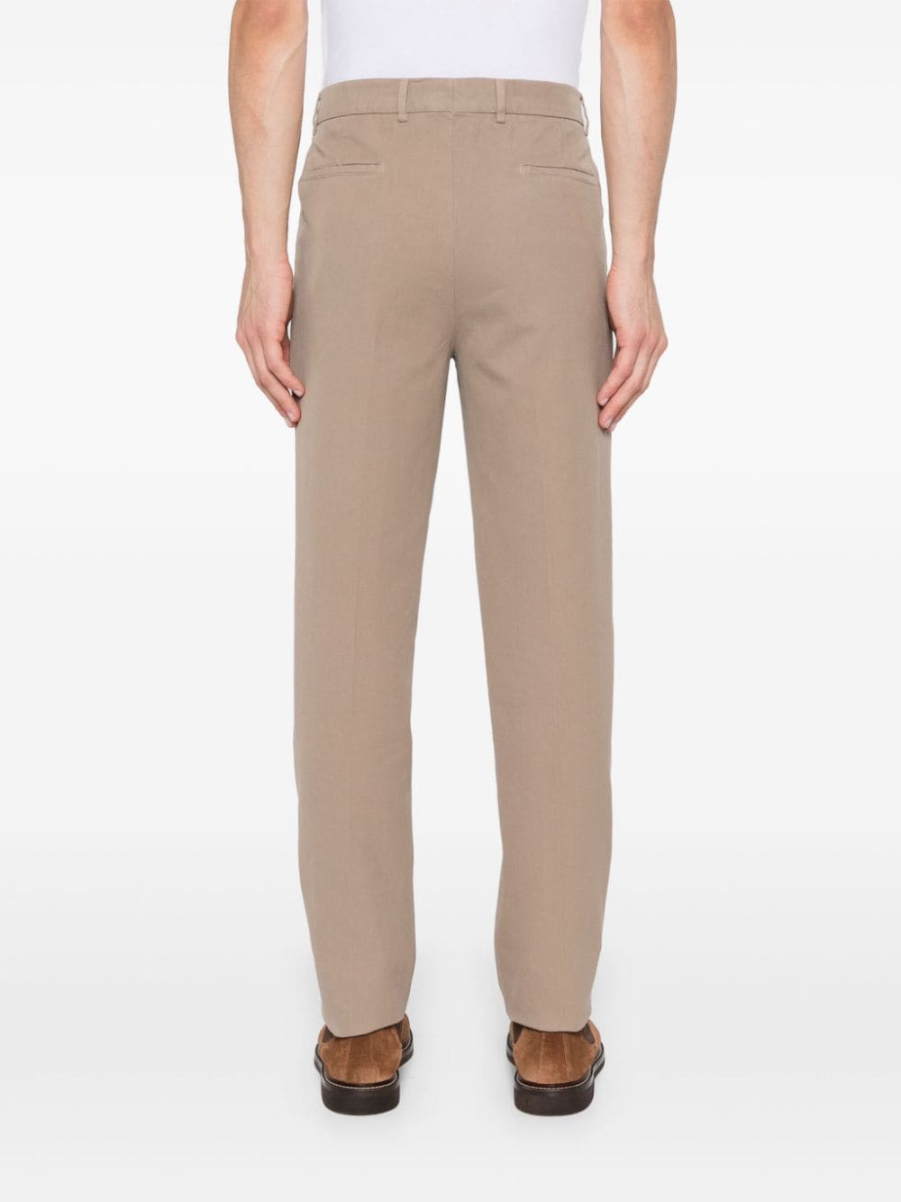 Cotton chino trousers