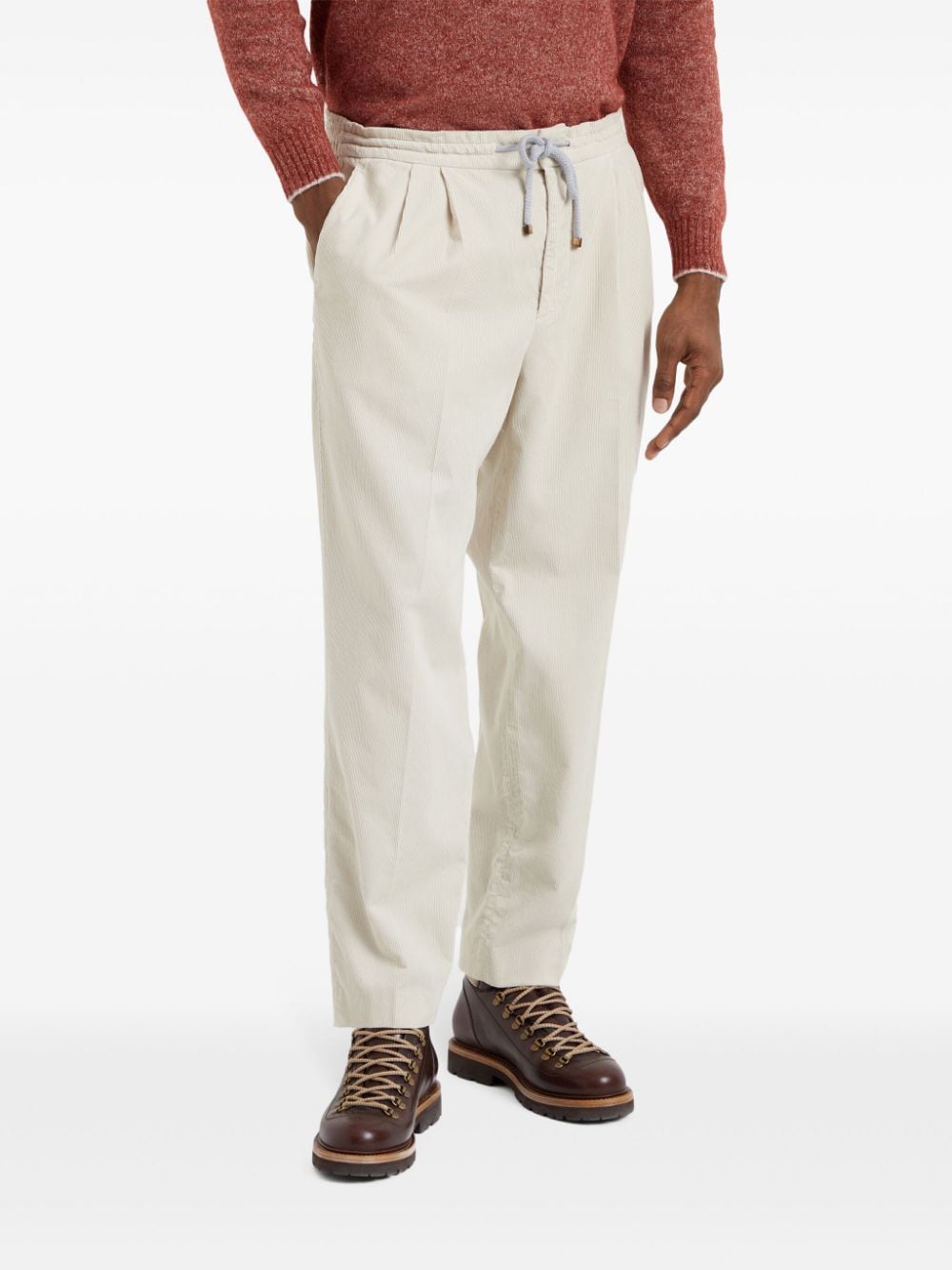 Corduroy cotton trousers