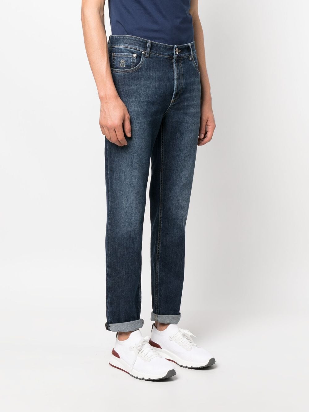 Denim cotton jeans