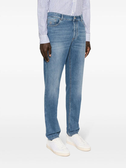 Denim cotton jeans