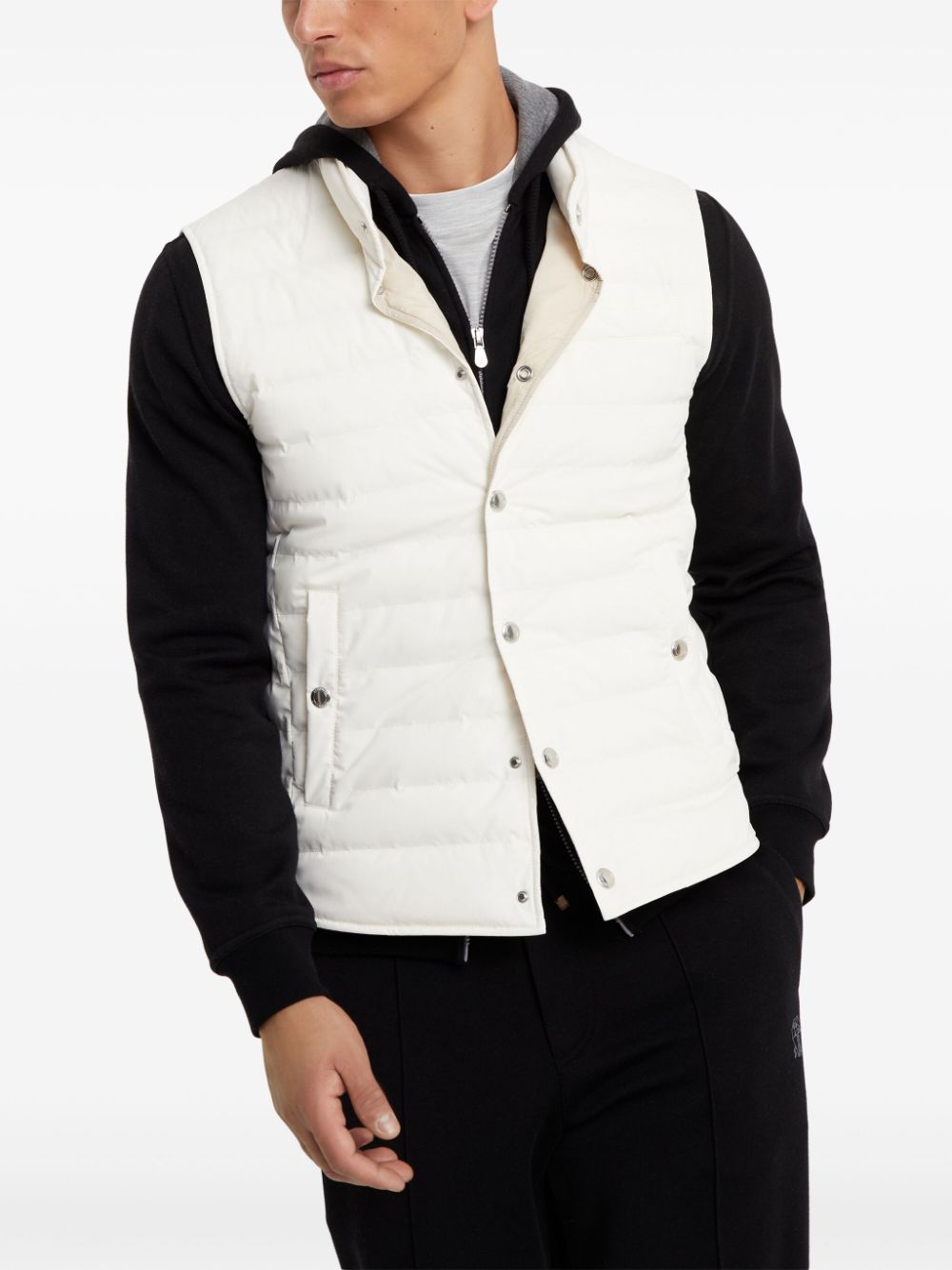 Nylon down vest