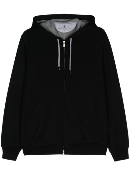 Cotton blend hoodie