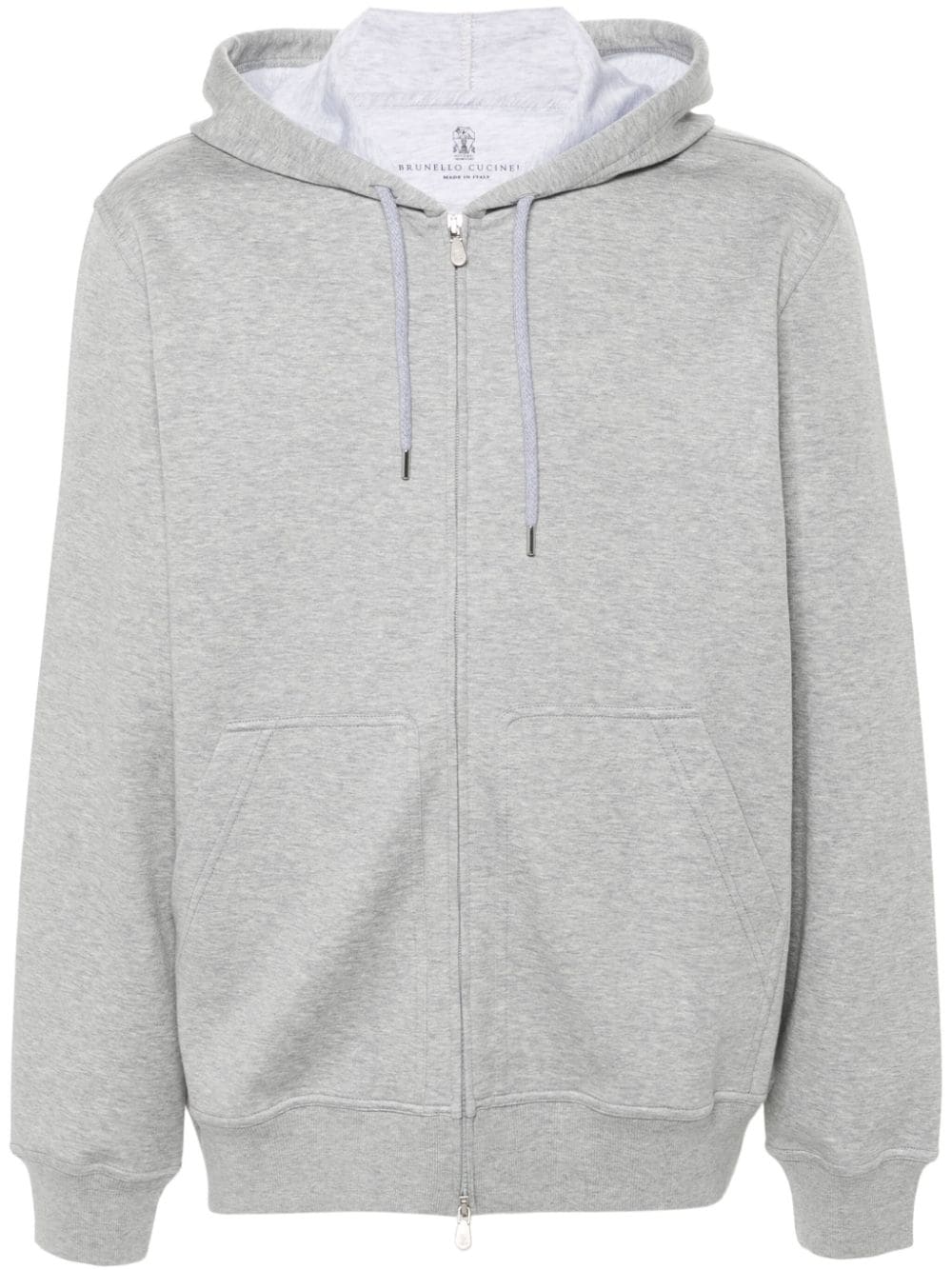 Cotton blend hoodie