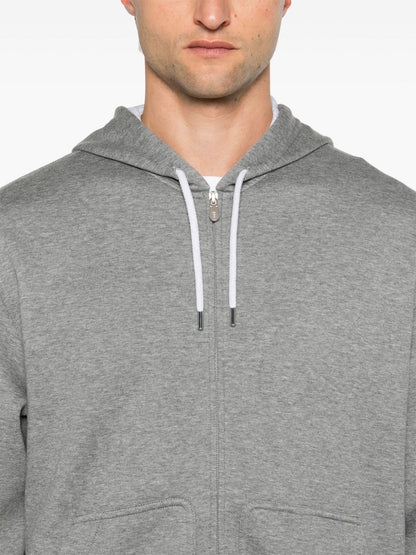 Cotton blend hoodie