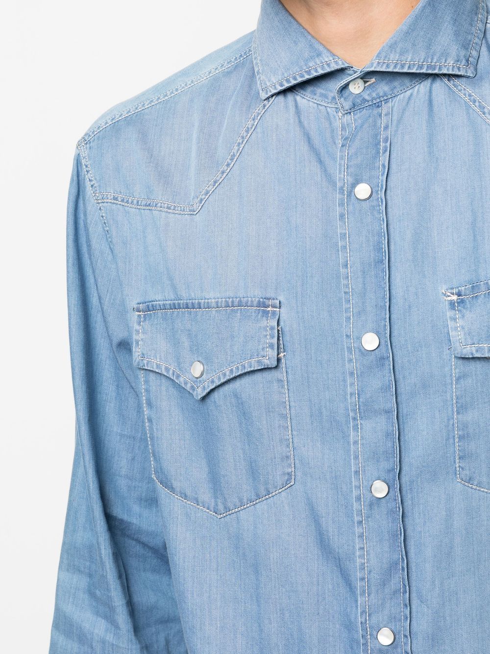 Denim cotton shirt