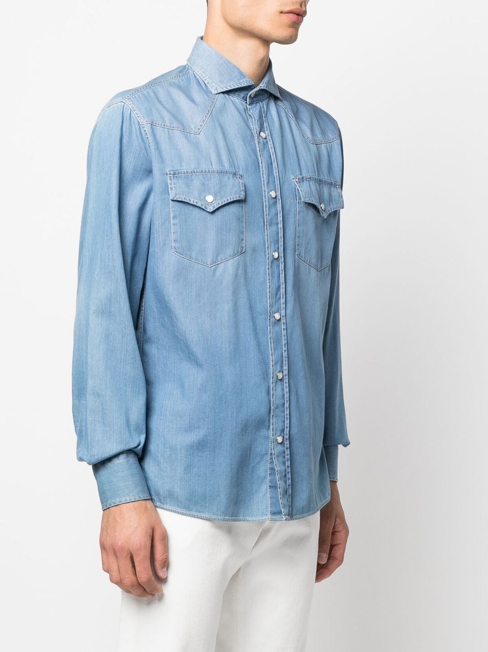 Denim cotton shirt