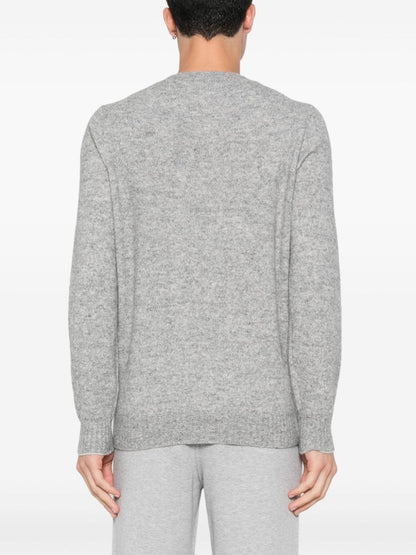 Wool crewneck sweater