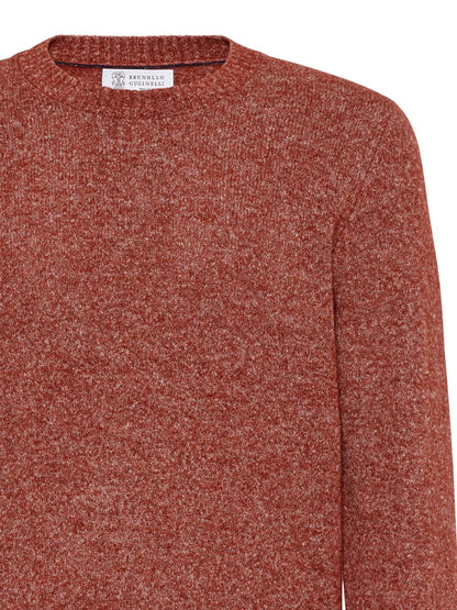 Wool crewneck sweater