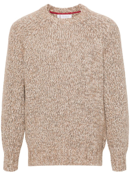 Wool crewneck jumper