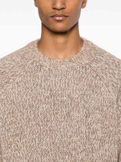 Wool crewneck jumper