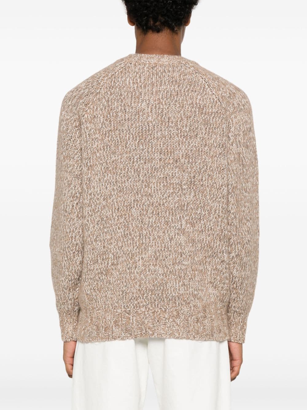 Wool crewneck jumper