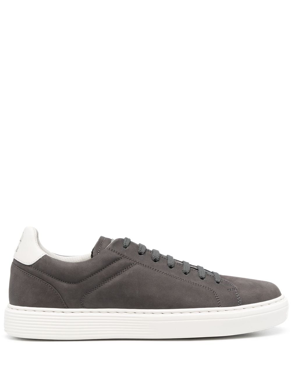 Suede leather sneakers