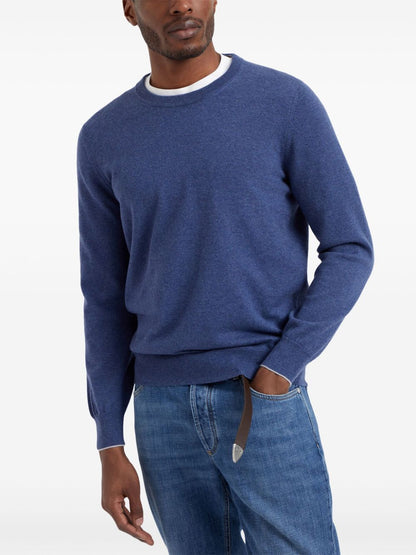 Cashmere crewneck sweater